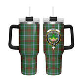 Gayre Tartan Crest 40 oz Insulated Tumbler with Handle